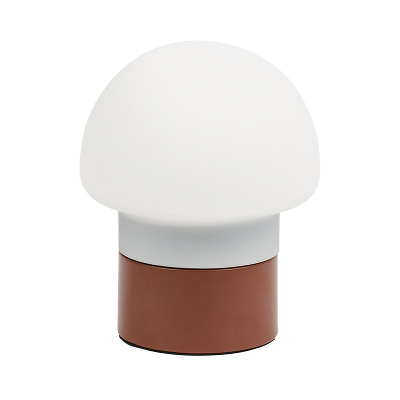 Lampa stołowa z grzybami LED