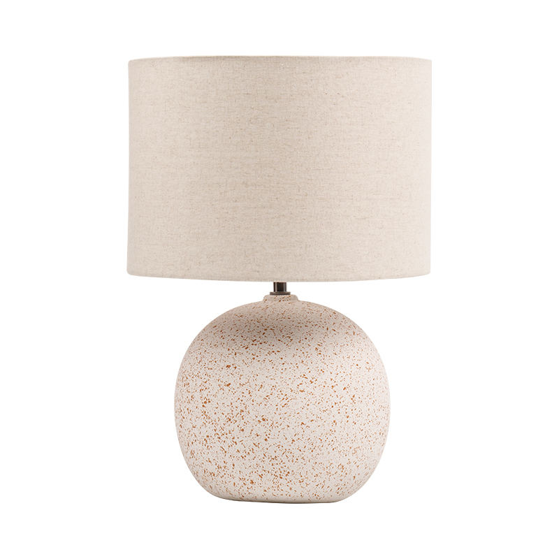 Ceramiczna lampa stołowa w stylu japońskiego Retro Lampa nocna