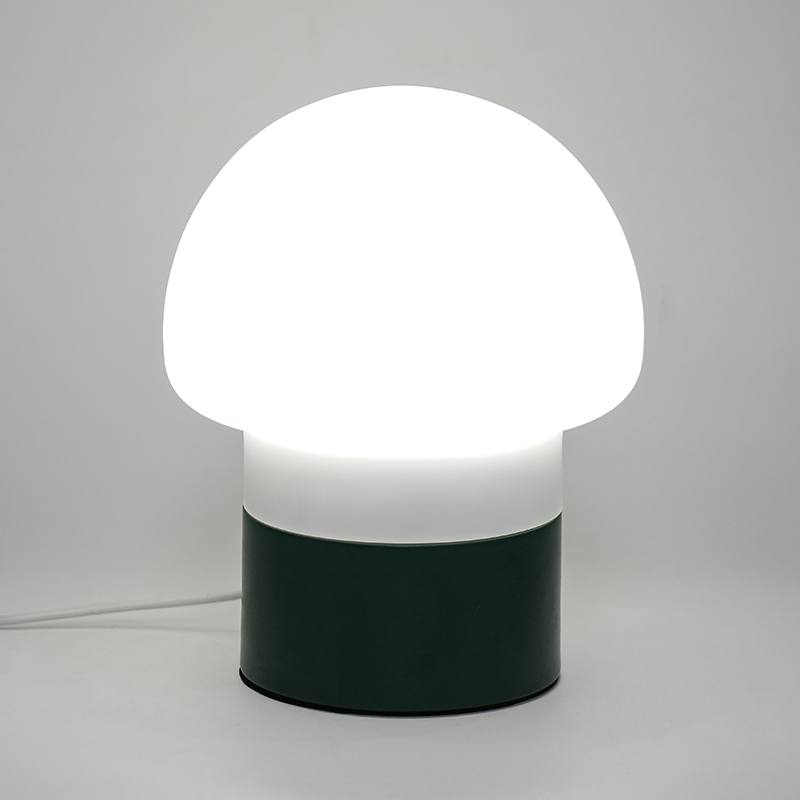 Lampa stołowa z grzybami LED