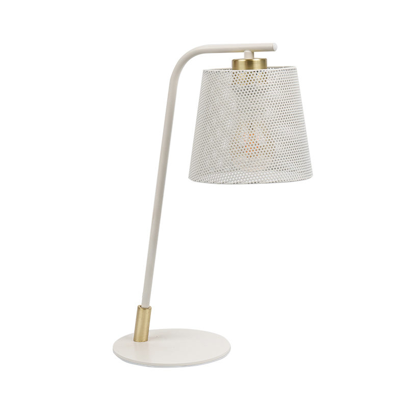 Nordycka metalowa lampa stołowa