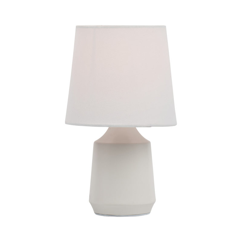 Metalowa prosta lampa stołowa