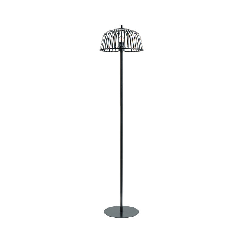 Lampa podłogowa z kutego żelaza
