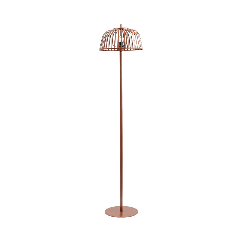 Lampa podłogowa z kutego żelaza