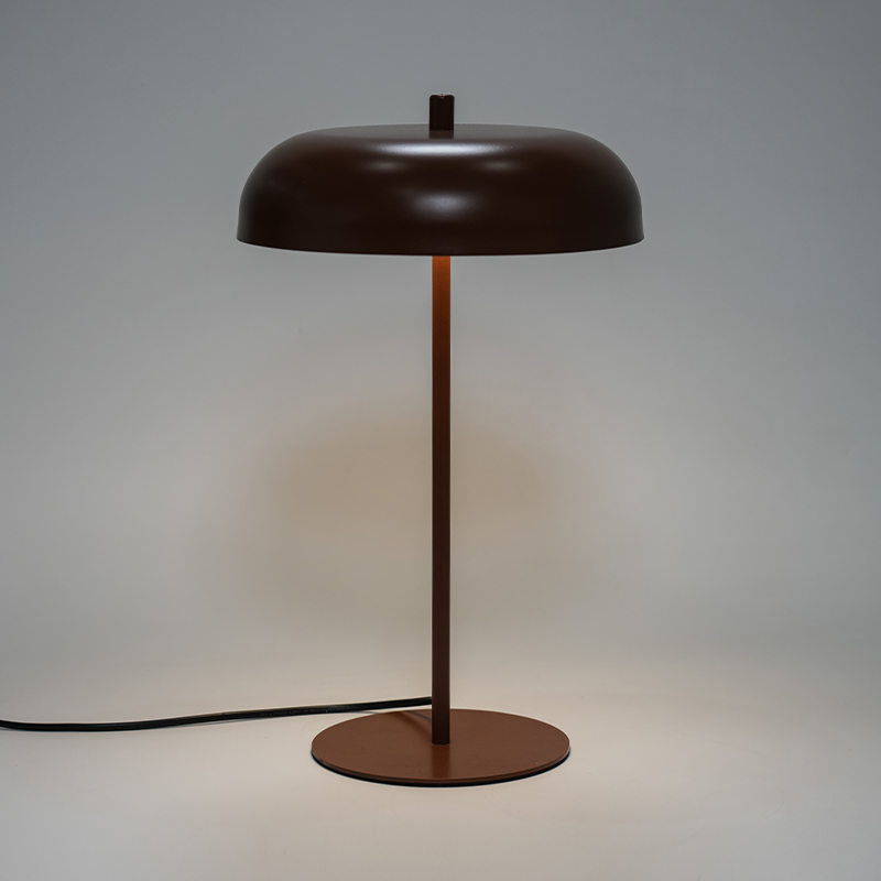 LED vintage metalowa lampa stołowa