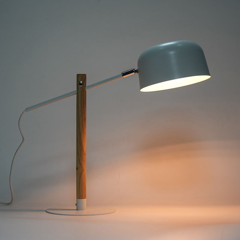 Lampa stołowa odczytu metalu biurowego